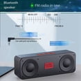 thumbnail image 2 of 2X Radio FM Portátil Inalámbrico Bluetooth 5.0 Altavoz Mini MP3 Reproductor de Música Soporte Tarjeta TF U Disco Carga USB Radio-B, 2 of 4