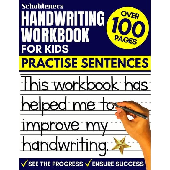 Handwriting Workbook for Kids : Practise Sentences (Paperback)