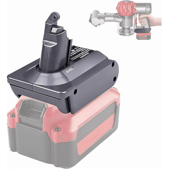 3- in-1 Adapter for V20 Use for Dy-son V6+V7+V8 Vacuum Cleaner,for Crafts-man 20V Battery Convert to Fit for V6 V7 V8 Series Animal Absolute Motorhead Cordless Stick Vacuum Cleaners