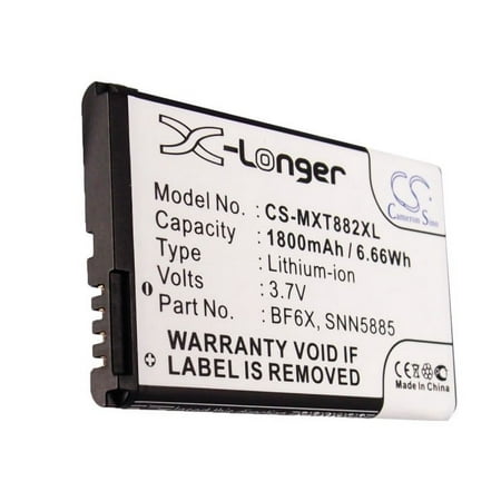 1800mAh Li-ion BF6X Battery Motorola Droid 3