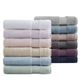 thumbnail image 3 of Madison Park Signature Serviette en Coton Turc 100 pour Cent en Marine, 3 of 9