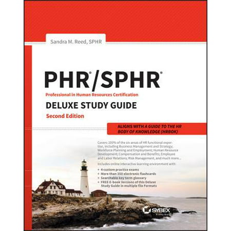 Phr and Sphr Professional in Human Resources Certification Complete Deluxe Study Guide : 2018 (Best Human Resources Schools)