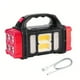 thumbnail image 2 of Lámpara de mano de carga solar con luz lateral COB, linterna LED potente, USB, 2 of 8