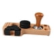 thumbnail image 2 of Kits de soporte para compactador de filtros de café de madera Juego de soporte para compactador de espresso Compactador de café haya 58mm, 2 of 9