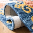thumbnail image 5 of SAFAVIEH Aspen Pemala Abstract Area Rug, Ivory/Blue, 7' x 7' Round, 5 of 10