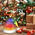 thumbnail image 6 of Fuzoiu Colorful Tie Dye Print Santa Hat Christmas Hat for Adults,Santa Hats with Pompom, Unisex Xmas Holiday Hat for Christmas New Year Festive Party Supplies, 6 of 6