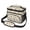 Dachshund and Heart, variant on Dog Breeds and Dog Paw Print Insulated Lunch Box for Women Men, Medium Leakproof Cooler Bag with Adjustable Strap, 10"x6.7"x8"