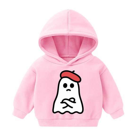 oqasdz Cozy Hooded Sweatshirt for Girls Soft Pullover Jacket with Front Pocket for Kids ands Outdoor Play and Fashion Trade Casual Cozy Snug Fit Daily Wear