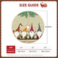 thumbnail image 2 of Sikiie Christmas Card With Gnomes Nativity Christmas Tree Skirt, Jesus Christian Winter Holiday Tree Mat Decoration(30-48IN)36", 2 of 6