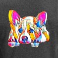thumbnail image 3 of CafePress - Colorful Corgi Puppy Long Sleeve T Shirt - Long Sleeve Dark T-Shirt, 3 of 4