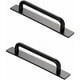 thumbnail image 1 of Tiradores autoadhesivos Tiradores autoadhesivos para puertas y ventanas de 2 piezas Tiradores para puertas a presión Tiradores de aluminio autoadhesivos Tiradores para muebles (negro) RUIOIU, 1 of 5