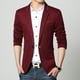 thumbnail image 1 of Traje casual de primavera y otoño para hombre Traje pequeño ajustado para hombre Chaqueta de traje casual para hombre, 1 of 6