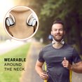 thumbnail image 4 of WILLED Small Bluetooth Headphones Wrap Around Head - Sports Wireless Headset with Built in Microphone and Crystal-Clear Sound, Foldable and Carried in The Purse, and 12-Hour Battery Life, 4 of 6