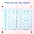 thumbnail image 3 of Weiweiguan 16Pcs Self-adhesive Book Protective Covers Waterproof Book Covers Plastic Textbook Covers, 3 of 7