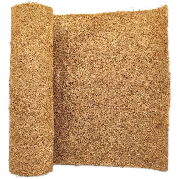 Natural Coconut Coir Liner Sheets Coco Fiber Roll Coco Mat for Planter Flower Basket Liner Garden Decoration Animal Pet Pad
