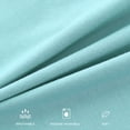 thumbnail image 6 of REGALWOVEN Spandex Stretch Dining Room Chair Cover Solid Chair Protector, Medium Teal, 6 of 7