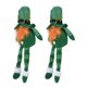 thumbnail image 3 of Regalo de trébol verde irlandés, 2 piezas del día de San Patricio, gnomos, muñecos de duende, decoraciones, diseño revolucionario, 3 of 8