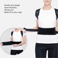 thumbnail image 5 of Unisex Magnet Posture Corrector Brace Back Spine Support Hunchback Correction BeltBlack M, 5 of 5