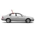 thumbnail image 3 of Tempered Passenger Right Side Rear Door Window Door Glass Compatible with Kia Optima 2002-2006 Models, 3 of 5