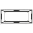 thumbnail image 3 of vidaXL Table Console Transparent 80x35x75 cm Verre Trempé, 3 of 5