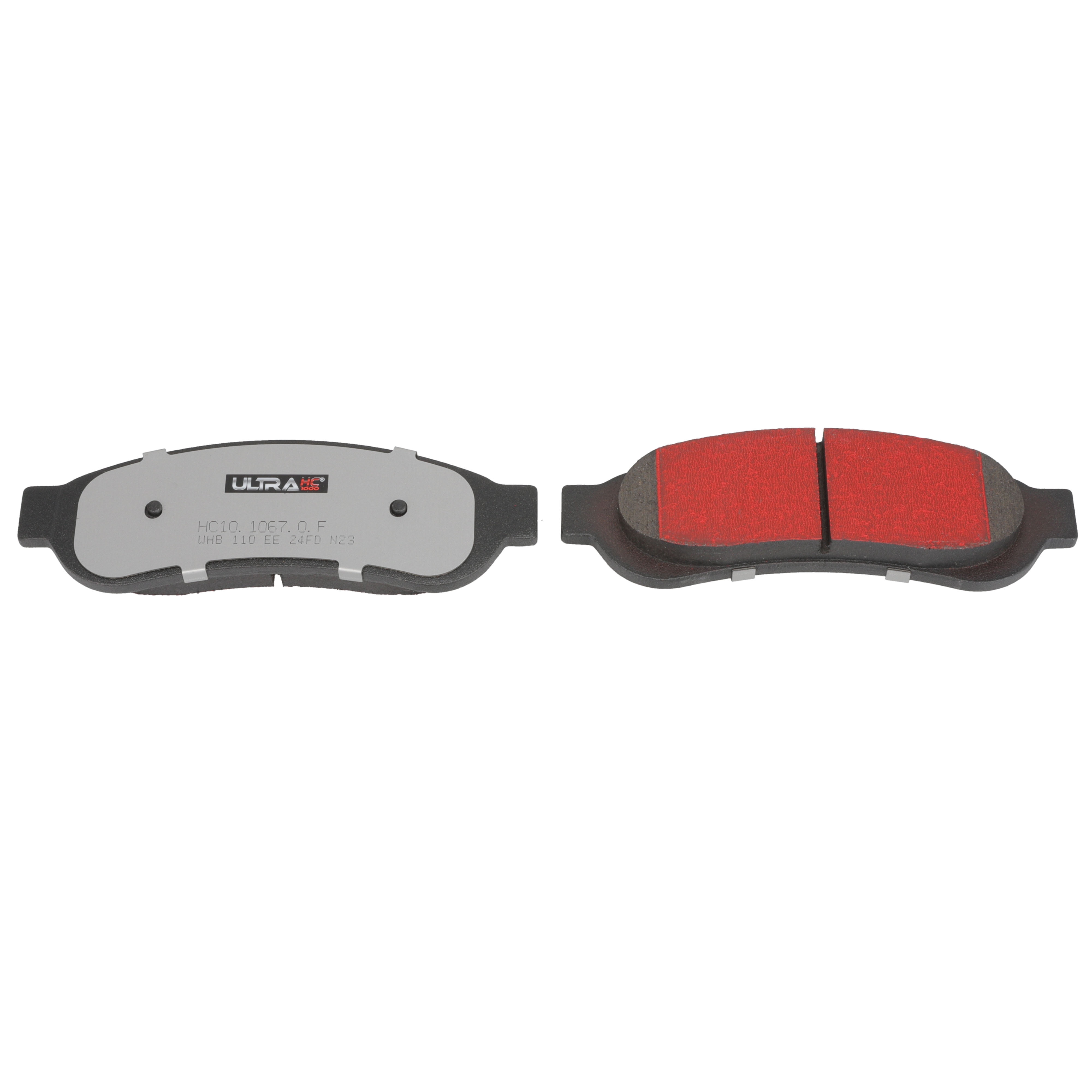 Ultra HC 1000 Brake Pad Set, Rear HC10.1067.0.F, Ford F-350 Super Duty 2007-2005