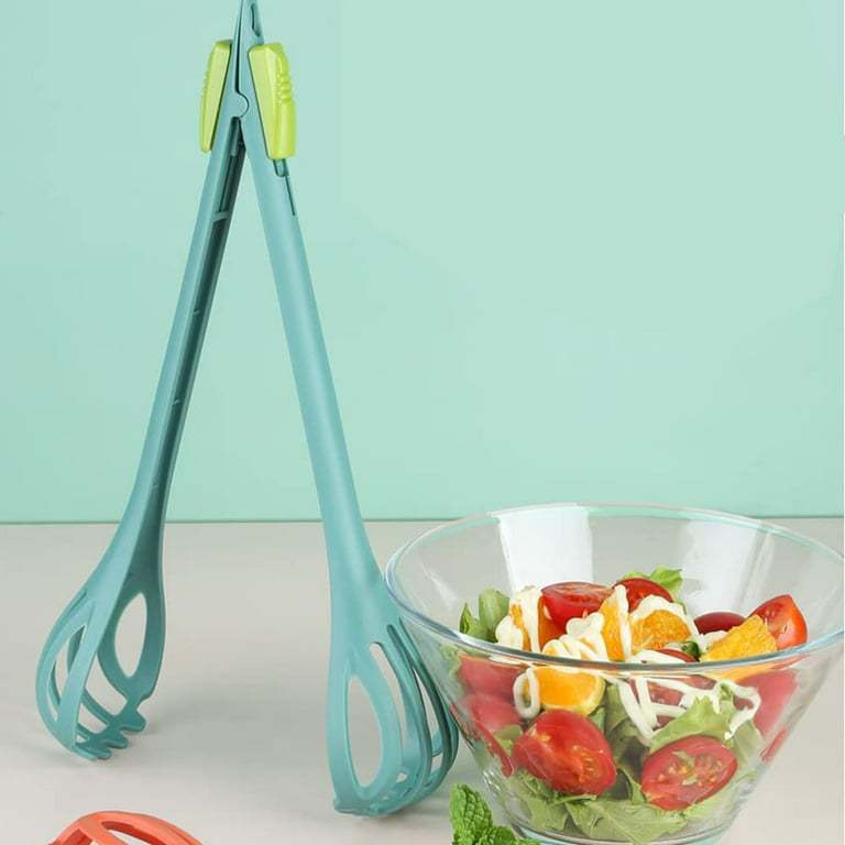 2 in 1 Plastic Kitchen Tongs / Whisk