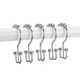 thumbnail image 3 of SPRING PARK 5Pcs Shower Curtain Hooks Rings, Rust-Resistant Metal Double Glide Shower Hooks for Bathroom Shower Rods Curtains, 3 of 6