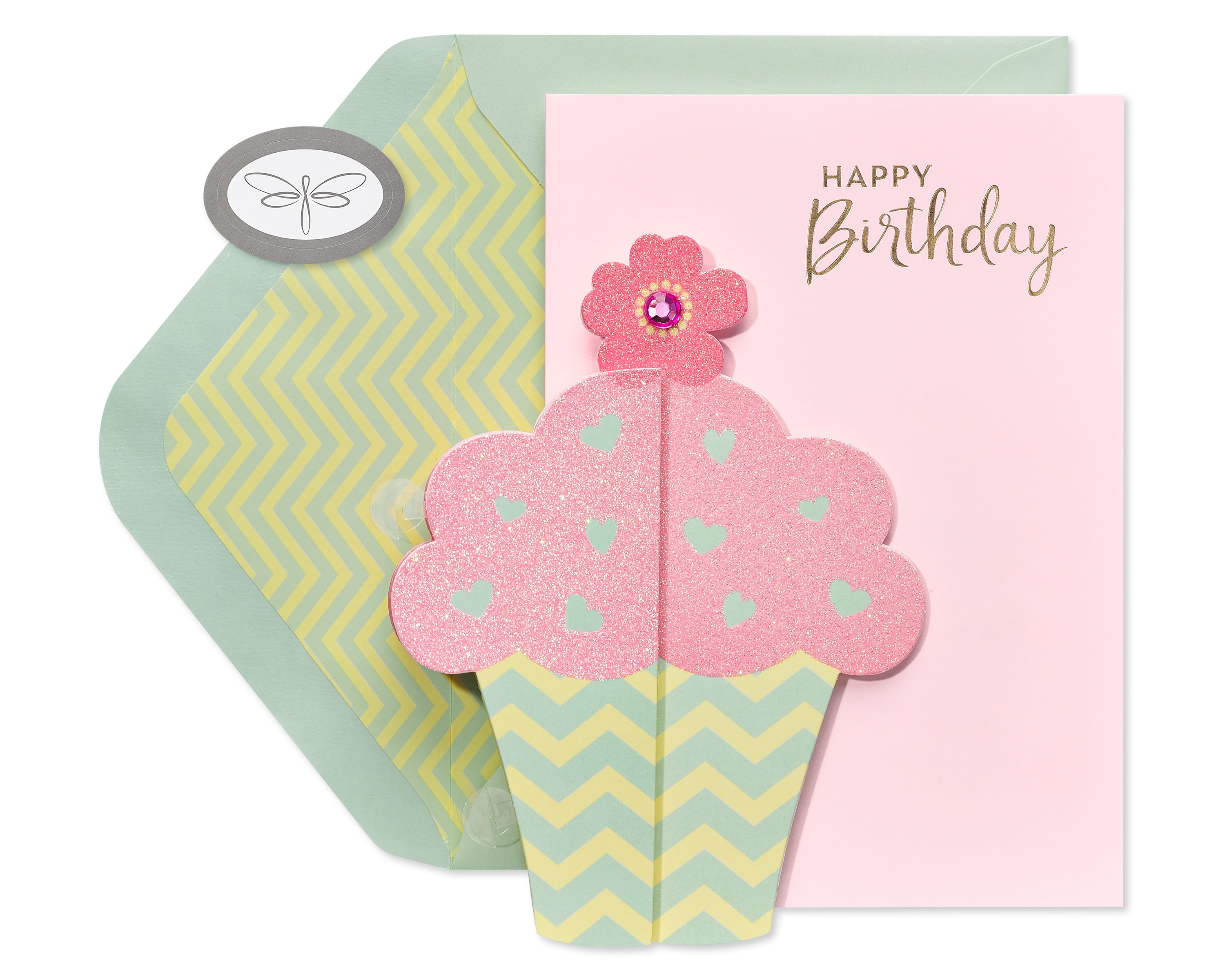 Papersong Premium Birthday Card (Cupcake)