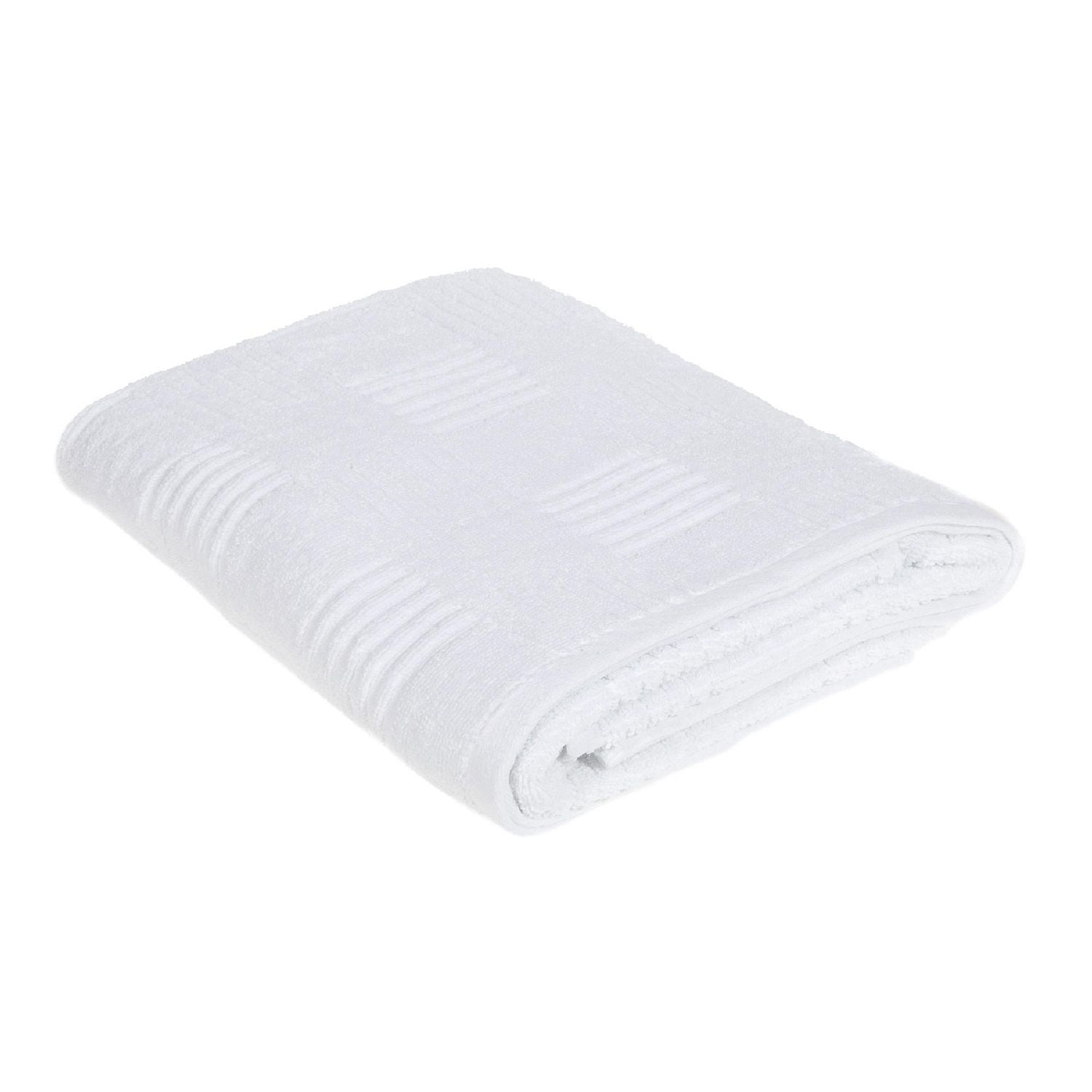 Arista Bath Towel (27 X 50) (White) - Set of 2