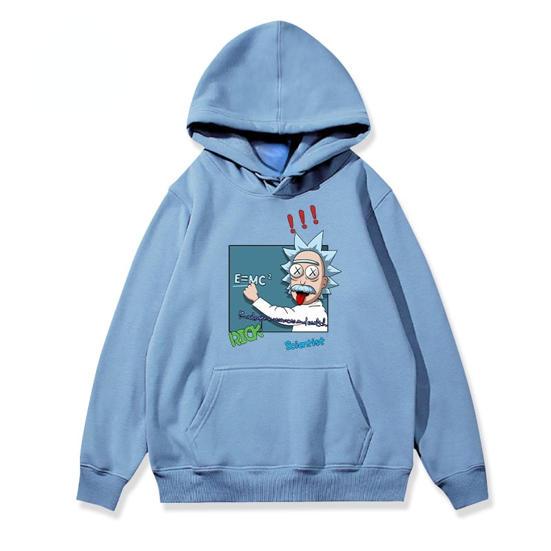 Rick Y Morty Nombre Conjuntamente El Mundialmente Famoso Pintura Sudadera Con Capucha Sueter 2022 Nueva Tendencia De Desgaste De Pareja Walmart