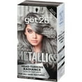 Schwarzkopf Got2b Metallics Permanent Hair Color, Dusty Silver M72