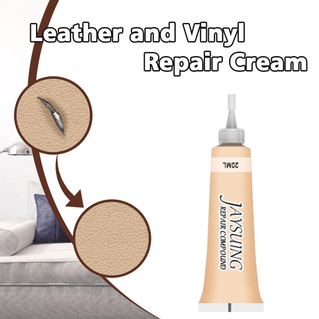 Dusknt Under $5 Leather Scratch Repair Cream, Tool Restores Filler Rip Scratch Leather Seat Kit Car Scuffs Sofa Tools & Home Improvement, Clearance Sales Today! Deals Prime!