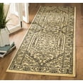thumbnail image 3 of SAFAVIEH Adirondack Xavier Traditional Runner Rug, Gold/Black, 2'6" x 22', 3 of 7