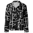thumbnail image 4 of Camisas De Mujer Primavera verano botón camiseta moda mujer blusa ropa femenina (negro L) Kuymtek para Mujer Negro T M, 4 of 7