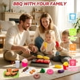 thumbnail image 6 of LINXUXIE 71Pcs Kids Kitchen Toy Accessories,Toddler Pretend Cooking Playset with Play Pots,Learning Gift for Girls,Boys, 6 of 7