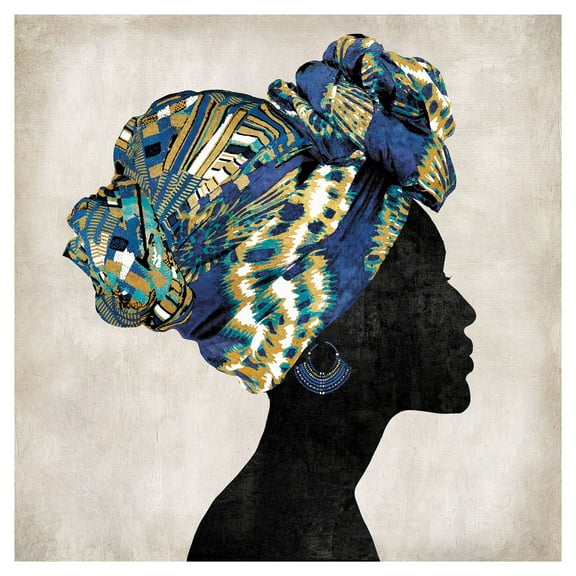 Gele I by Mark Chandon African American Woman Canvas Art