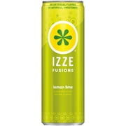 Izze Fusions Lemon Lime Sparkling Beverage, 12 Fl. Oz.