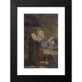 thumbnail image 2 of Auguste Jean-Baptiste Leloir 13x18 Black Modern Framed Museum Art Print Titled - The Holy Family (1870), 2 of 5