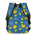 thumbnail image 4 of Balery Rubber Duck Mochila Escolar Impresa, Mochila Ligera para Viajes Casual, Mochila Duradera y Cómoda Multifuncional, Mochila para Laptop-One Size, 4 of 5