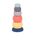 thumbnail image 2 of Soft Rubber Stacking Toys Eggshell Nesting Cups Montessori Educational Building Blocks for Sensory Grasping Development, 2 of 9