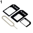 thumbnail image 3 of Huanledash 3 in 1 NanoSIM Card to Micro SIM Card to Standard SIM Card Adapter Converter, 3 of 7