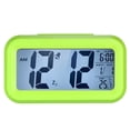 thumbnail image 1 of LED Digital Alarm Clock Repeating Snooze Light-activated Sensor Backlight Time Date Temperature Display Green, 1 of 8