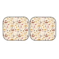 thumbnail image 7 of Haiem UAE Travel1 Car Windshield Sun Shade (2 Pieces) Foldable Windshield Sun Shade Car Accessories for Truck SUV Pickup-Medium, 7 of 7