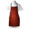 thumbnail image 3 of Red Apron Swirl Lines Spirals Abstract Design with Chinese Culture Influences for New Year Celebration, Unisex Kitchen Bib Apron with Adjustable Neck for Cooking Baking Gardening, Red, by Ambesonne, 3 of 3