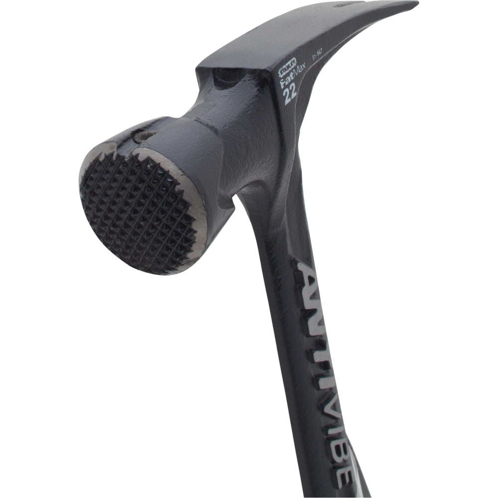 Stanley Fatmax Xtreme Antivibe Checkered Framing Hammer Rc, 22 Oz.
