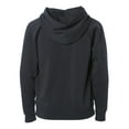 thumbnail image 3 of Independent Trading PRM15YSBZ Youth Lightweight Special Blend Raglan Zip Hood-Reactive Black-M, 3 of 5