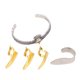 thumbnail image 2 of Kit De Púas Para Dedo De Guitarra De Acero Inoxidable, Pulsera De aleación, Tenedor Para Pulgar, 3 Púas Para Dedo Para Guitarra, Bajo, Instrumentos De Cuerda, 2 of 7