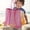 Pink, variant on 26L Nylon Mesh Beach Bag, Black White Green Blue Hot Pink, 12.09x14.82x8.58in, Foldable Tote for Beach Pool Vacation, Quick-Dry