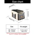 thumbnail image 2 of 1pc Dual-Color Pet Car Seat With Armrest Suitable For Small Pets To Boost Safety And Comfort In The Middle, Perfect For Traveling In Cars, Trucks, And, 2 of 5