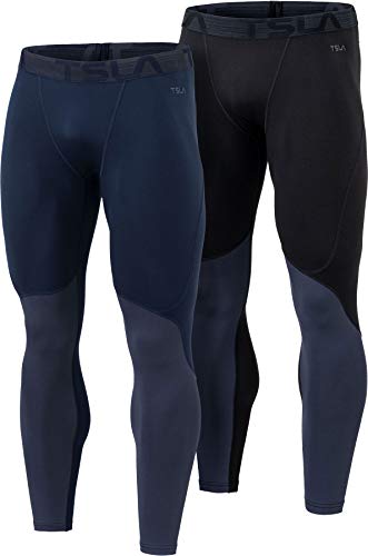 TSLA Men's Thermal Compression Pants 